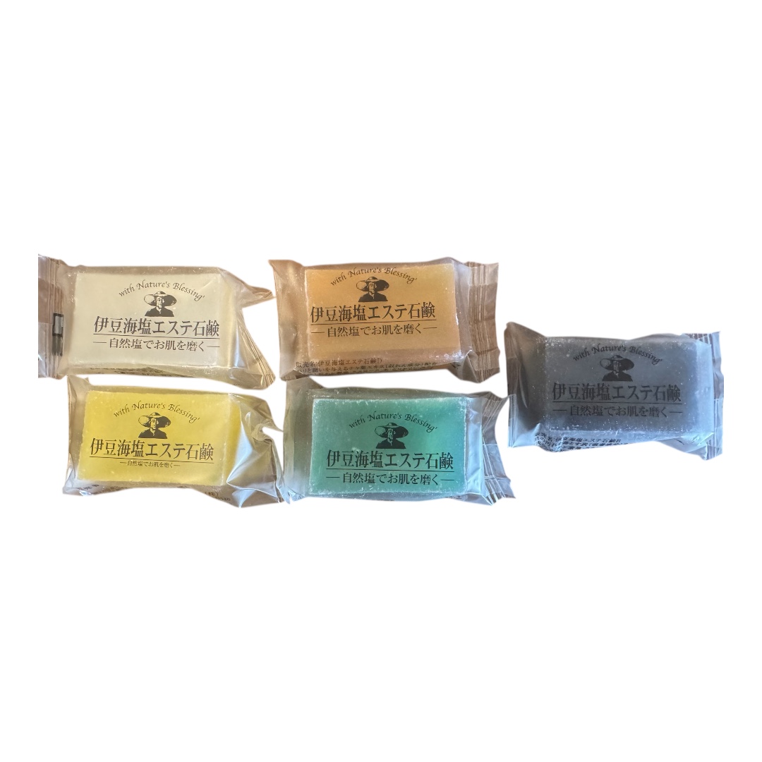 Experience the Minerals of Japan’s Coast: Izu Sea Salt Esthetic Soap – 5 Varieties from Nature