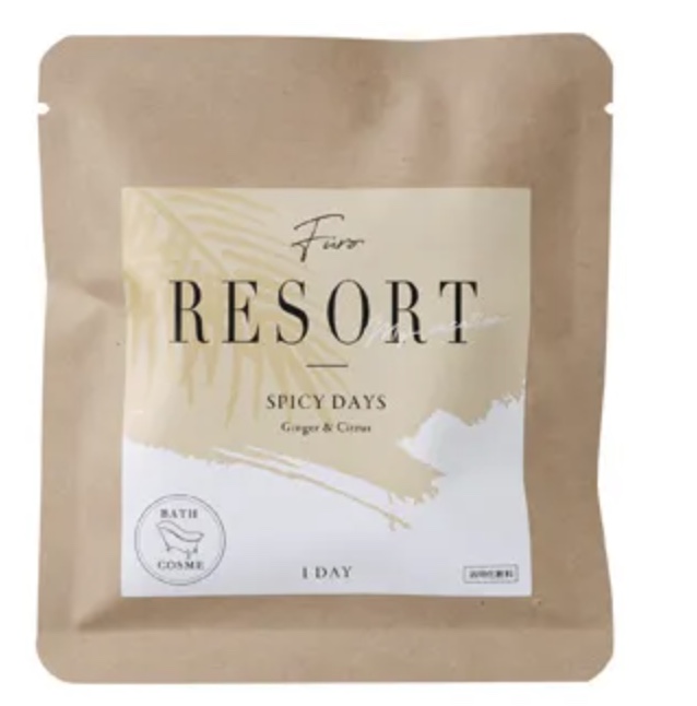 September Onsen Box – SPICY DAYS Ginger & Citrus Bath Salt by Füro RESORT