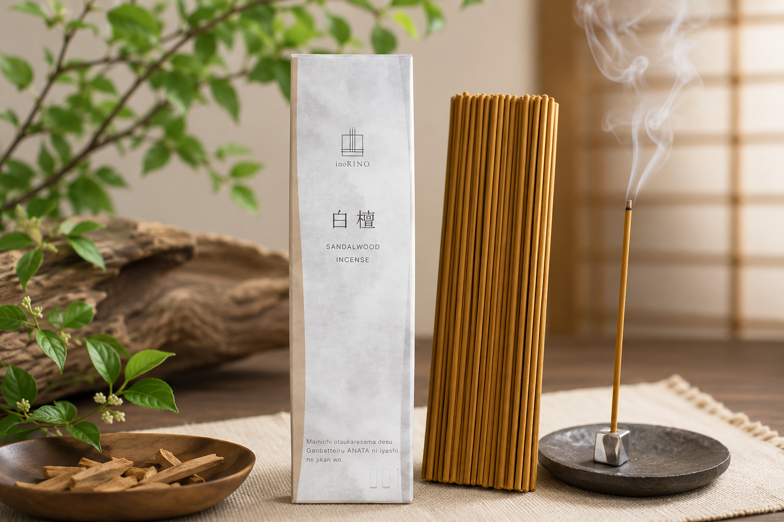 Sandalwood Incense – The Fragrance That Brings Peace to Japanese Evenings