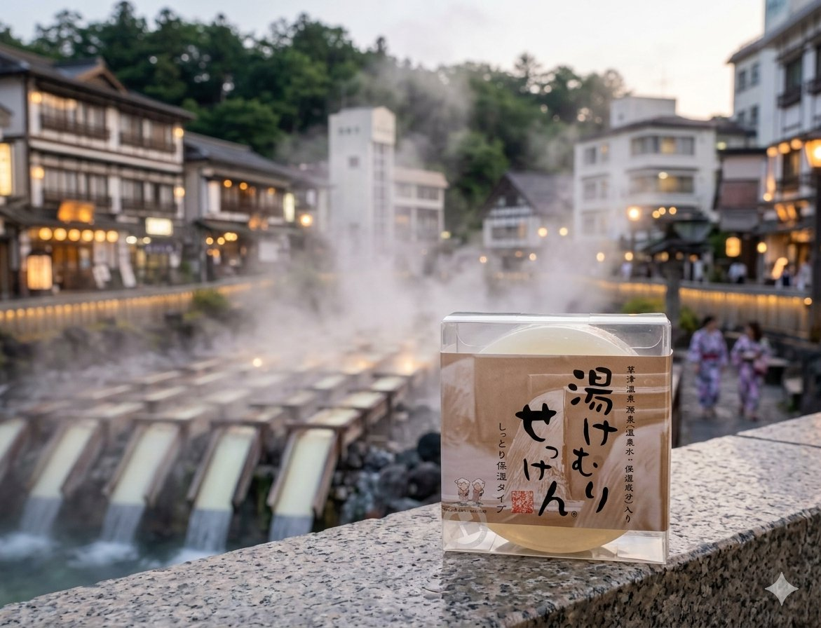 Discover the Secret to Silky Skin: Kusatsu Onsen’s Pure Spring Water Soap